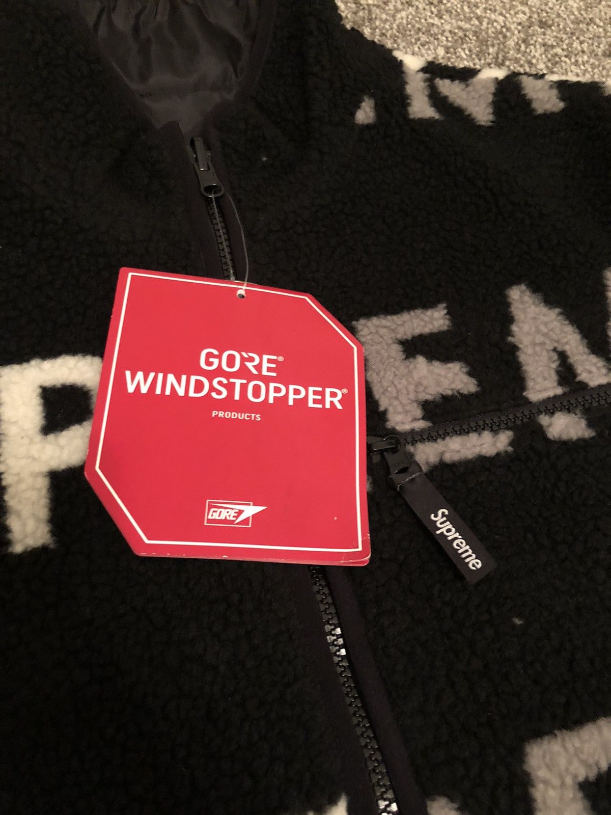 Goretex × Supreme Supreme Reversible Logo Fleece Jacket (M) Size US M / EU 48-50 / 2 - 3 Thumbnail