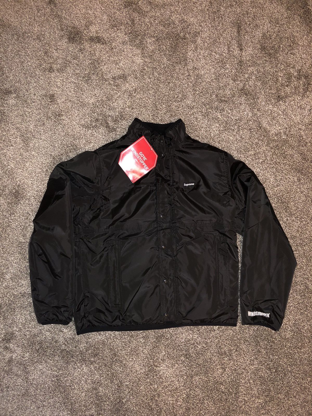Goretex × Supreme Supreme Reversible Logo Fleece Jacket (M) Size US M / EU 48-50 / 2 - 7 Thumbnail
