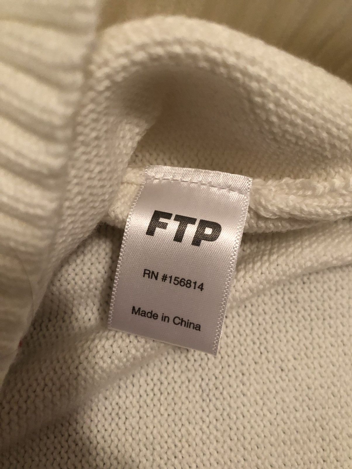 Fuck The Population FTP Polo Bear Knit Sweater (L) Size US L / EU 52-54 / 3 - 5 Thumbnail