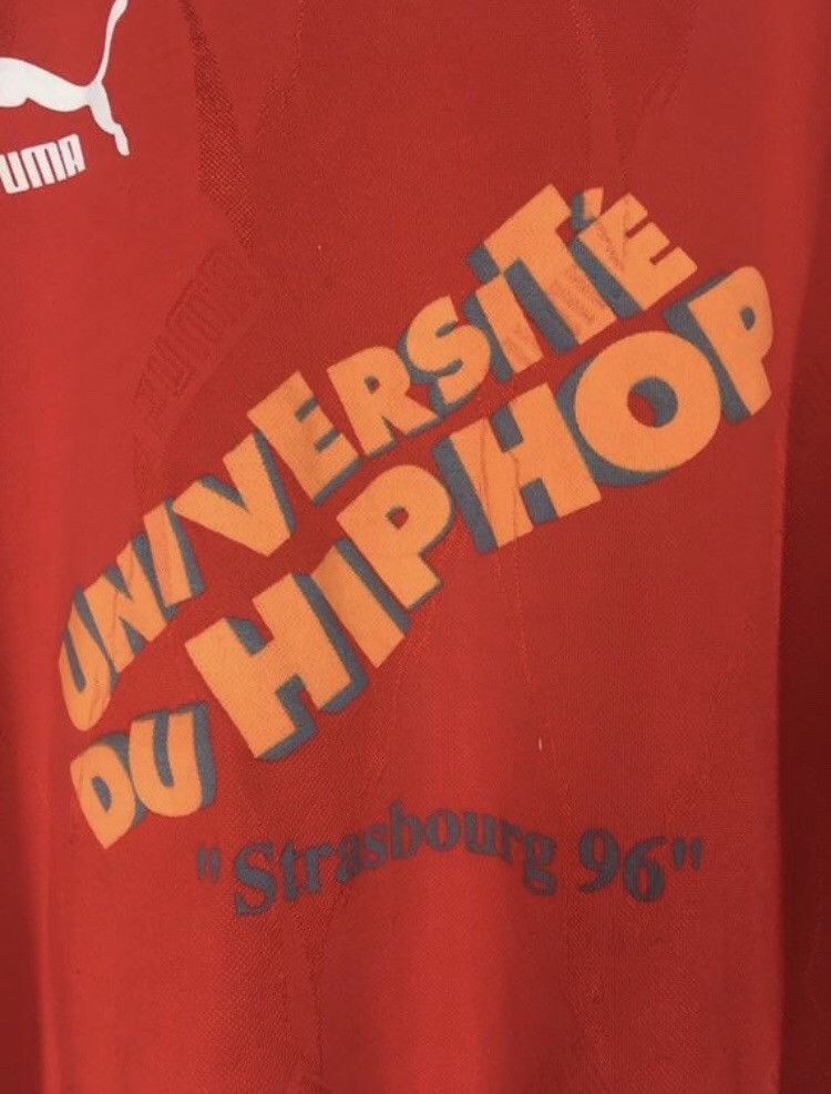 Puma Vintage Puma Université Du hip hop "Strasbourg 96" side tape Size US XL / EU 56 / 4 - 4 Thumbnail