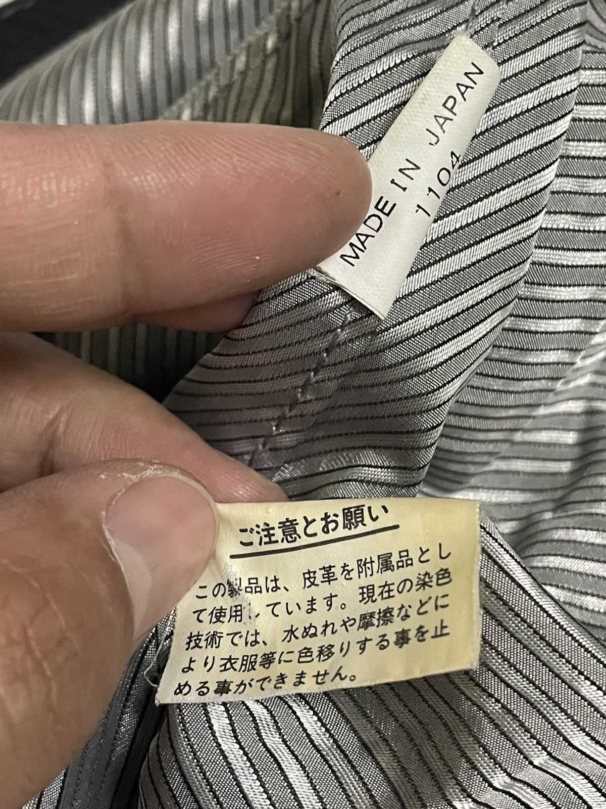 Japanese Brand Vintage HandBag Y’SACCS Yohji Yamamoto Size ONE SIZE - 15 Thumbnail