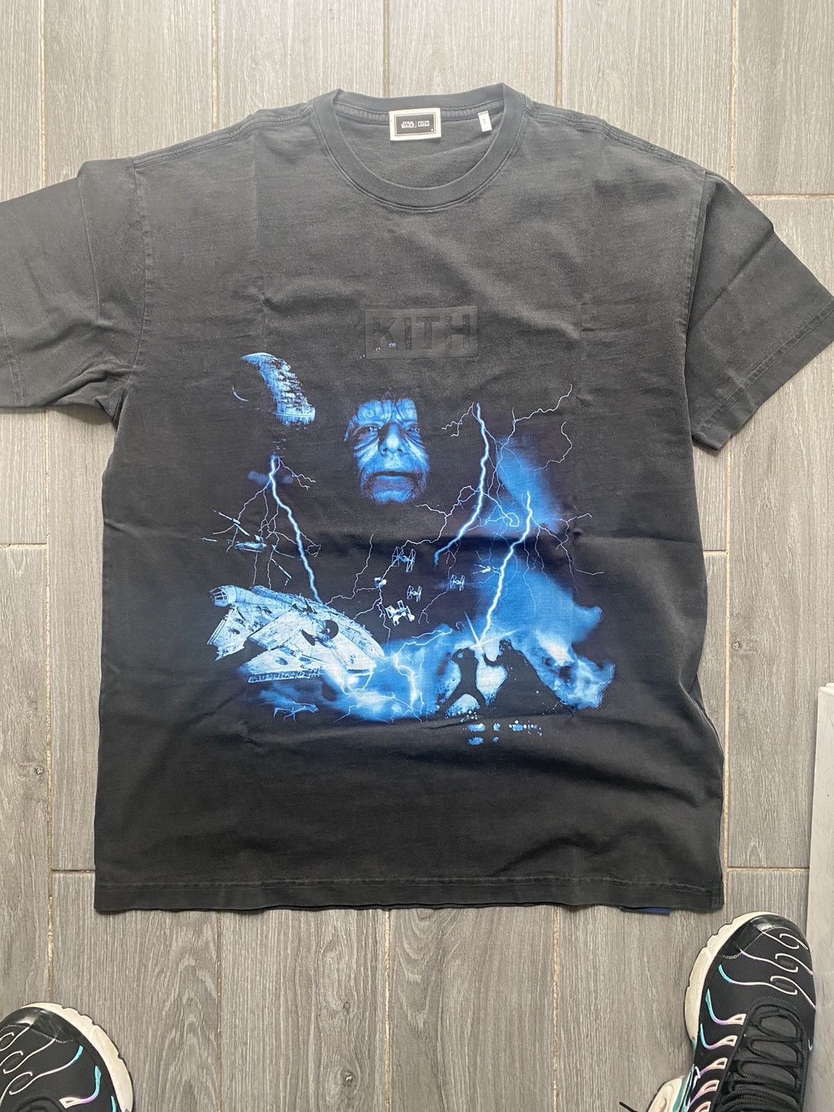 Kith Kith x Star Wars Kith Emperor Vintage Tee | Grailed