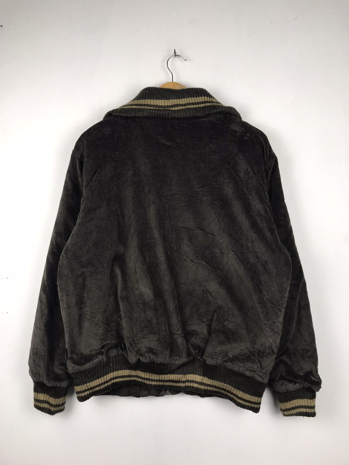Woolrich Woolen Mills 🔥Very Rare🔥Woolrich 90's Velvet Bomber jacket Size US XL / EU 56 / 4 - 2 Thumbnail