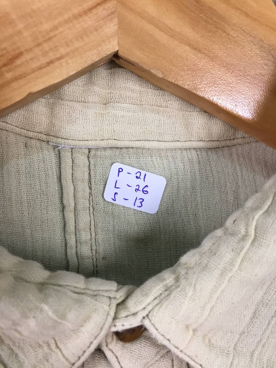 Japanese Brand ripvanwinkle Avantgarde Archive Pinstripe Chord Shirt Size US L / EU 52-54 / 3 - 8 Thumbnail