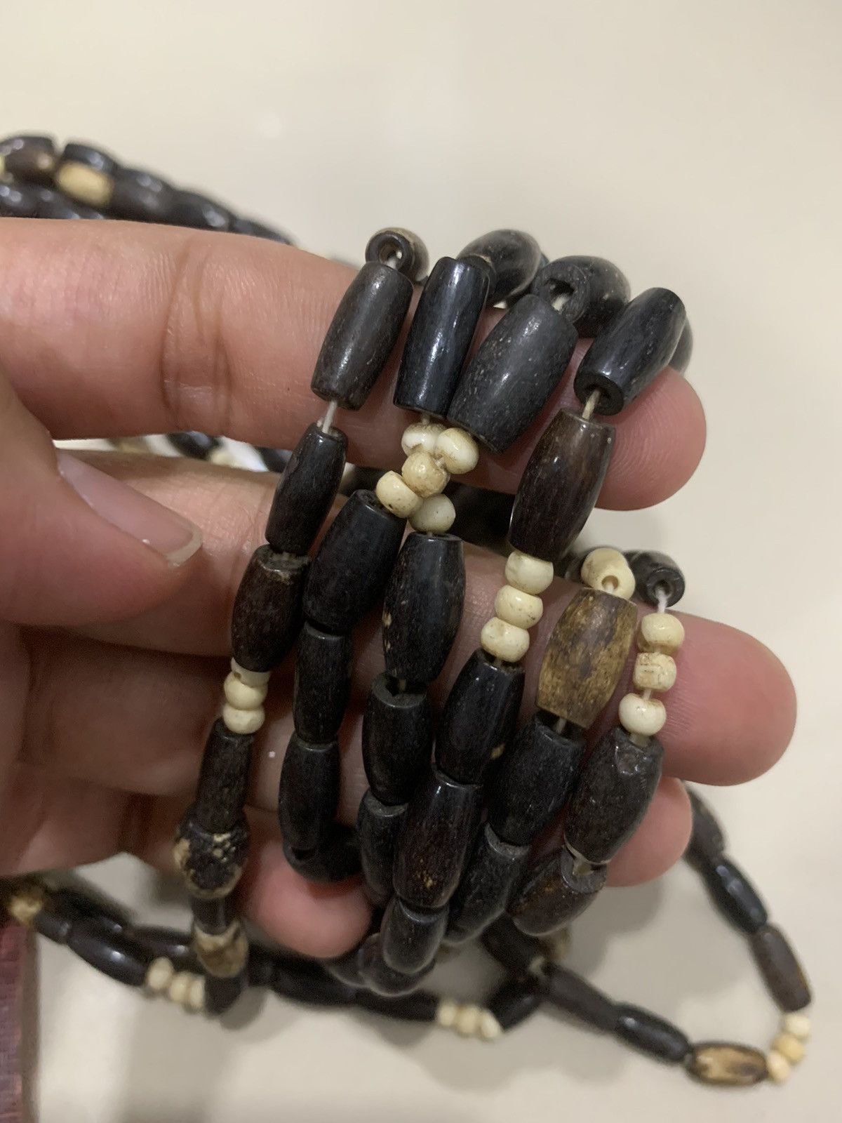 Jewelry VINTAGE VENETIAN AFRICAN GLASS TRADE BEADS STRAND NECKLACE Size 30 - 3 Thumbnail