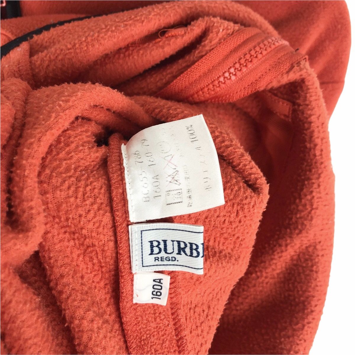 Burberry × Vintage Vintage Burberrys Mock Neck Fleece Sweater Size US S / EU 44-46 / 1 - 7 Thumbnail