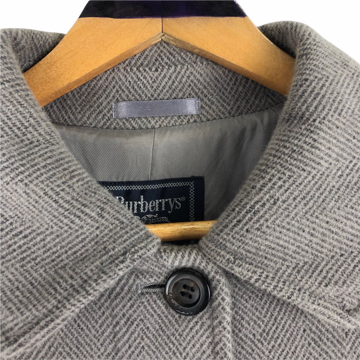Burberry Vintage Burberrys Wool Car Coat Size US S / EU 44-46 / 1 - 6 Thumbnail