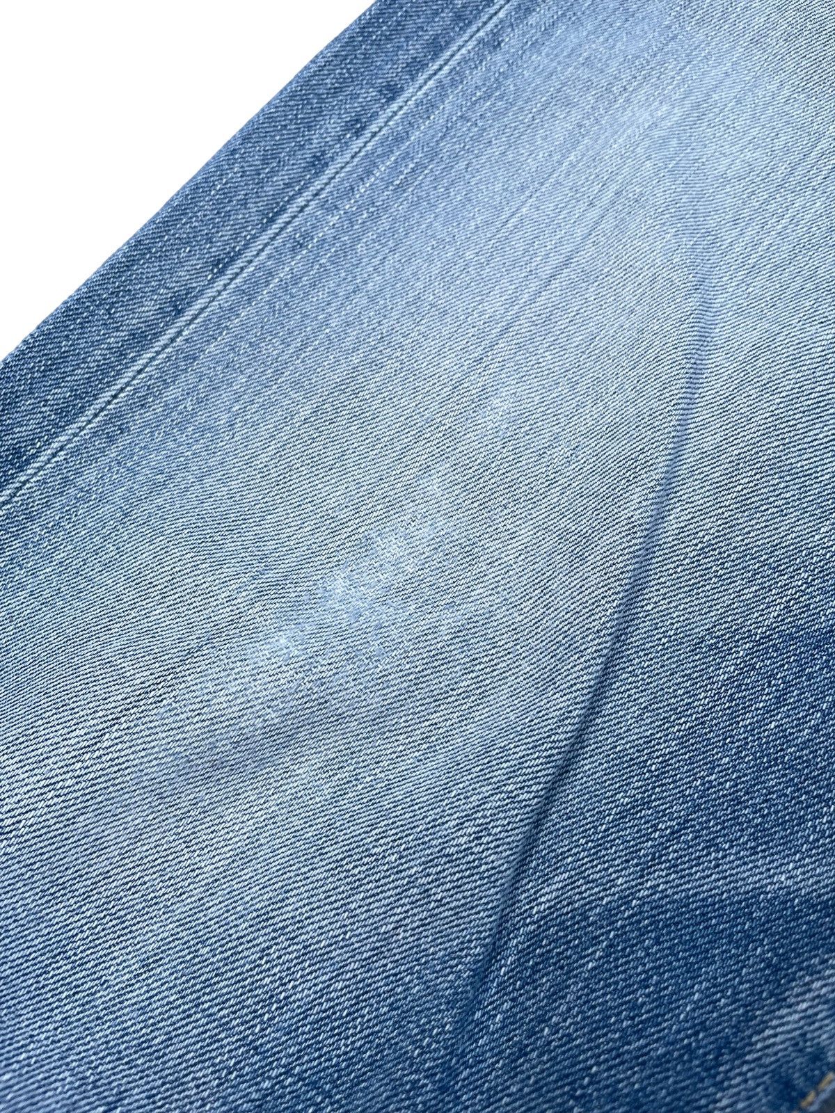Edwin × Vintage Vintage Edwin 505ZX Aging Distressed Denim Size US 33 - 7 Thumbnail