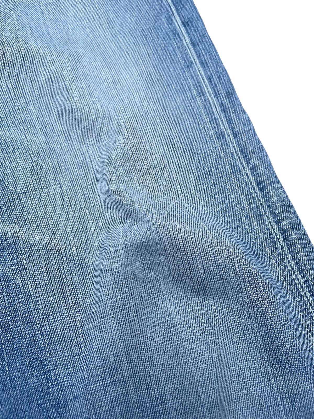 Edwin × Vintage Vintage Edwin 505ZX Aging Distressed Denim Size US 33 - 6 Thumbnail