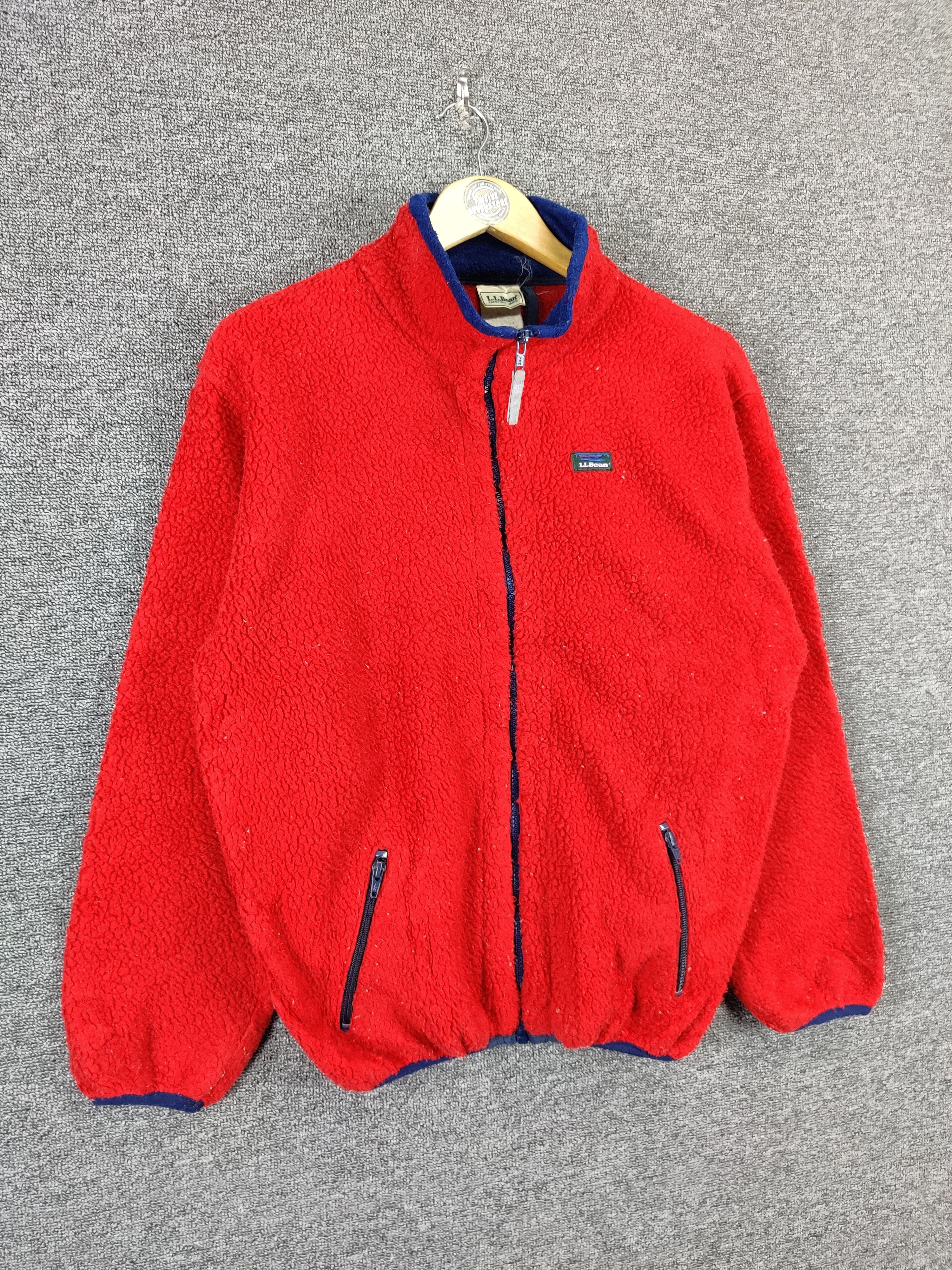L.L. Bean Vintage L.L.Bean Fleece Sherpa Zip Up Jacket Size US L / EU 52-54 / 3 - 6 Thumbnail