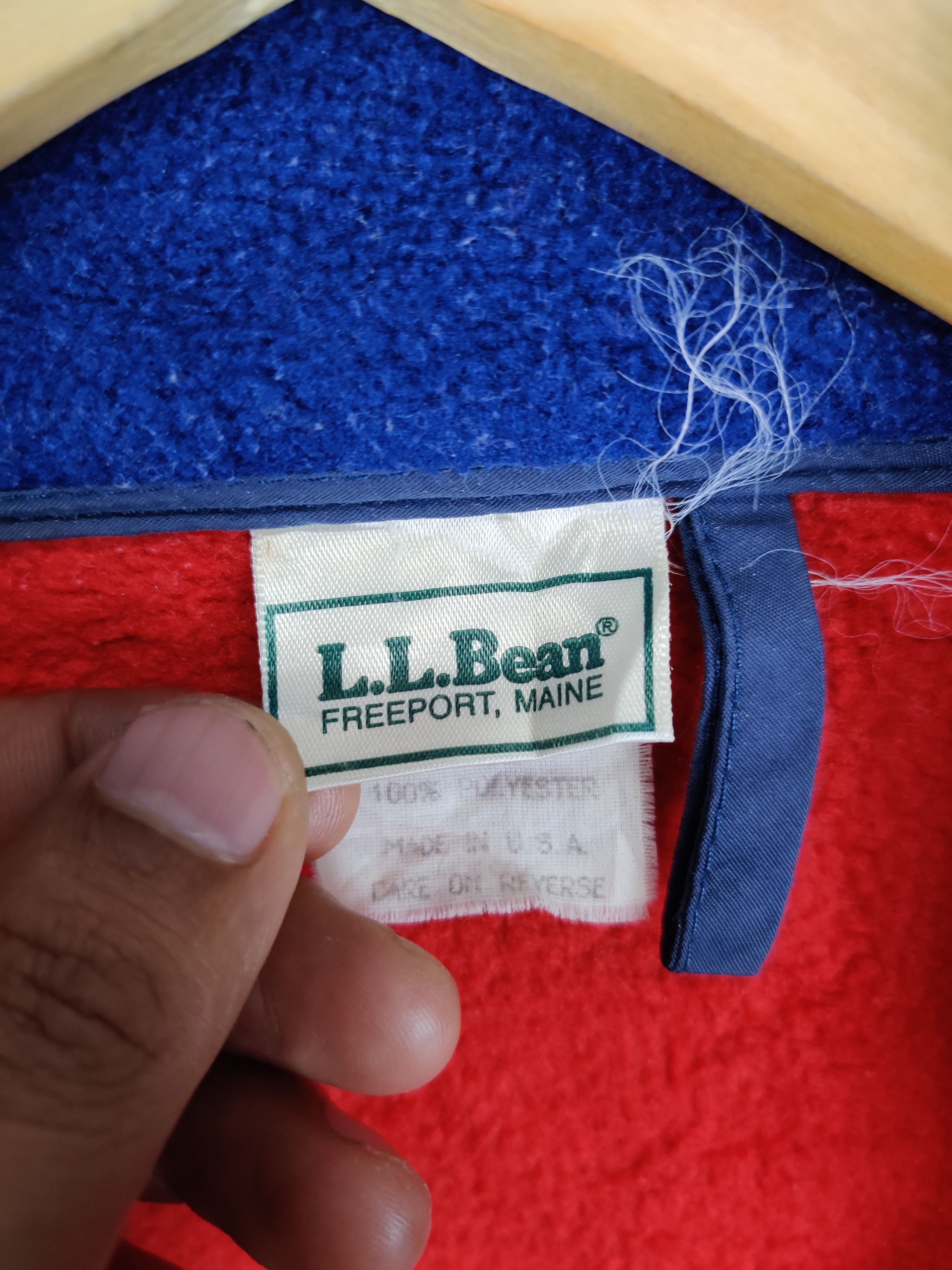 L.L. Bean Vintage L.L.Bean Fleece Sherpa Zip Up Jacket Size US L / EU 52-54 / 3 - 7 Thumbnail