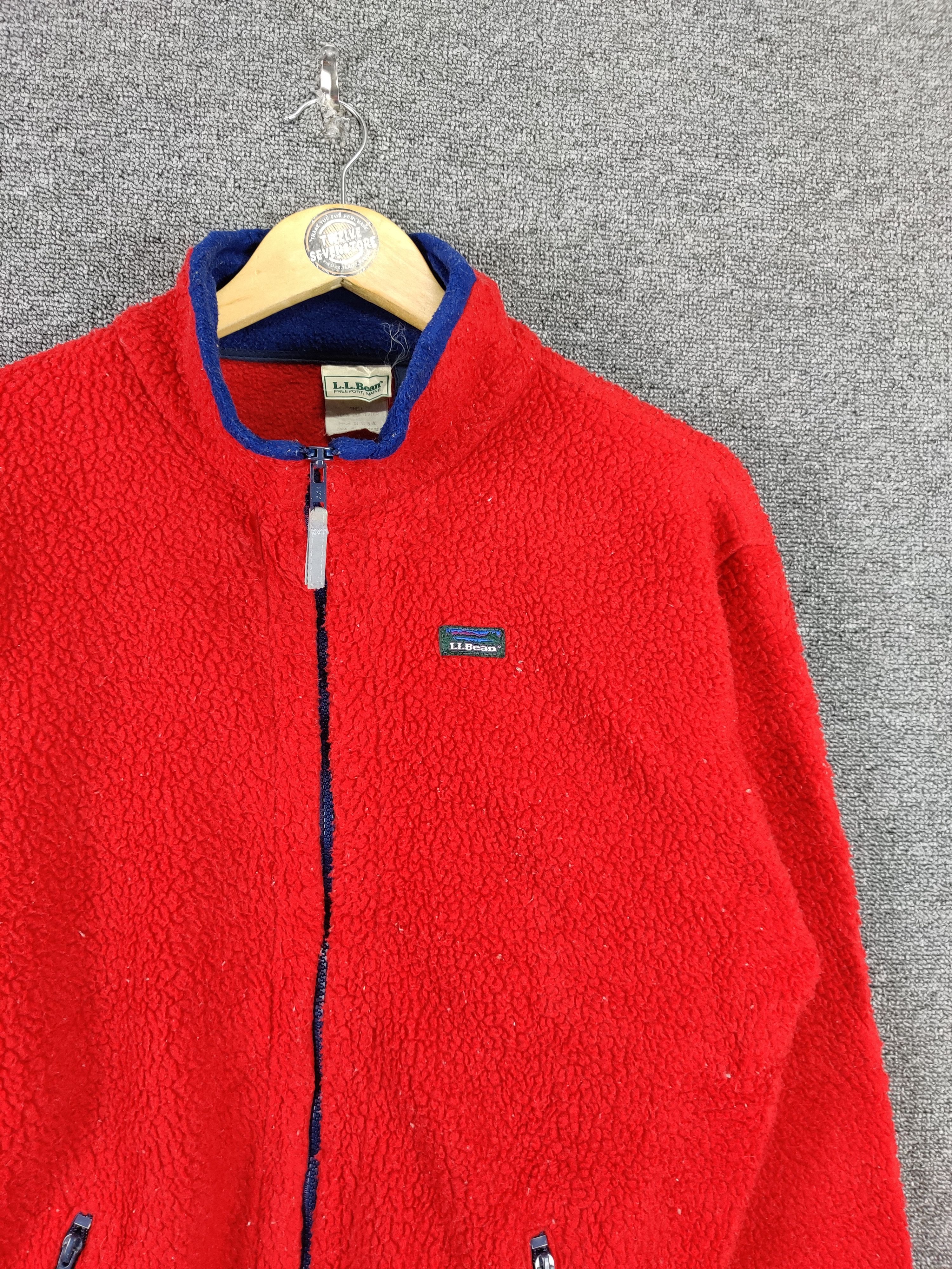 L.L. Bean Vintage L.L.Bean Fleece Sherpa Zip Up Jacket Size US L / EU 52-54 / 3 - 4 Thumbnail