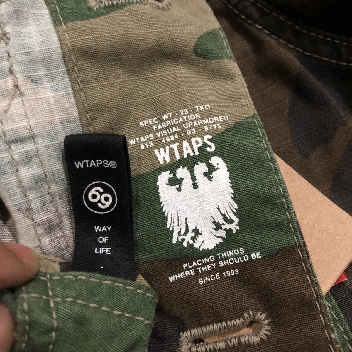 Wtaps Wtaps Woodland Camo Shirt Size US S / EU 44-46 / 1 - 9 Thumbnail
