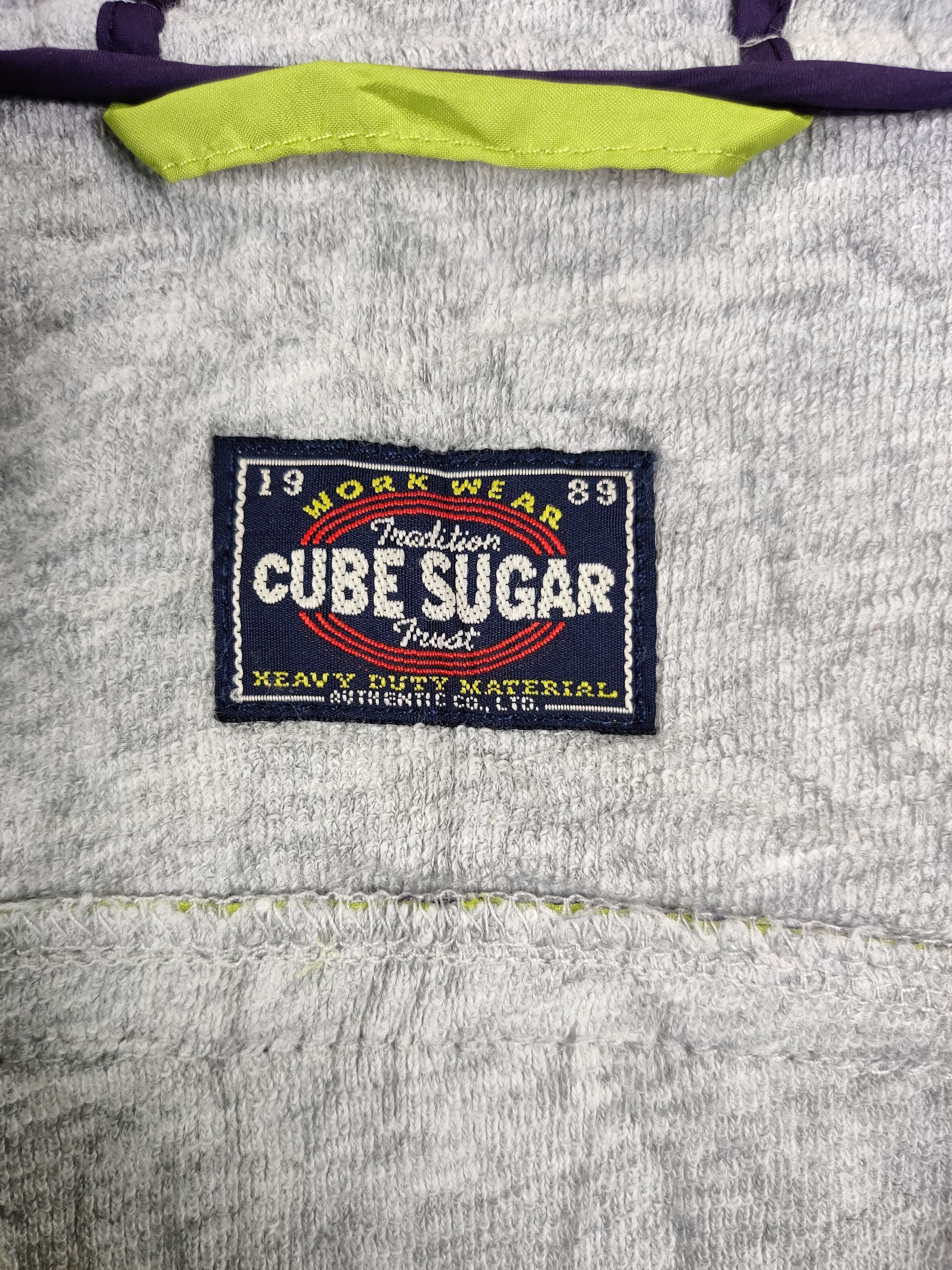 Japanese Brand Vintage Cube Sugar Zipper Windbreaker Size US M / EU 48-50 / 2 - 9 Thumbnail