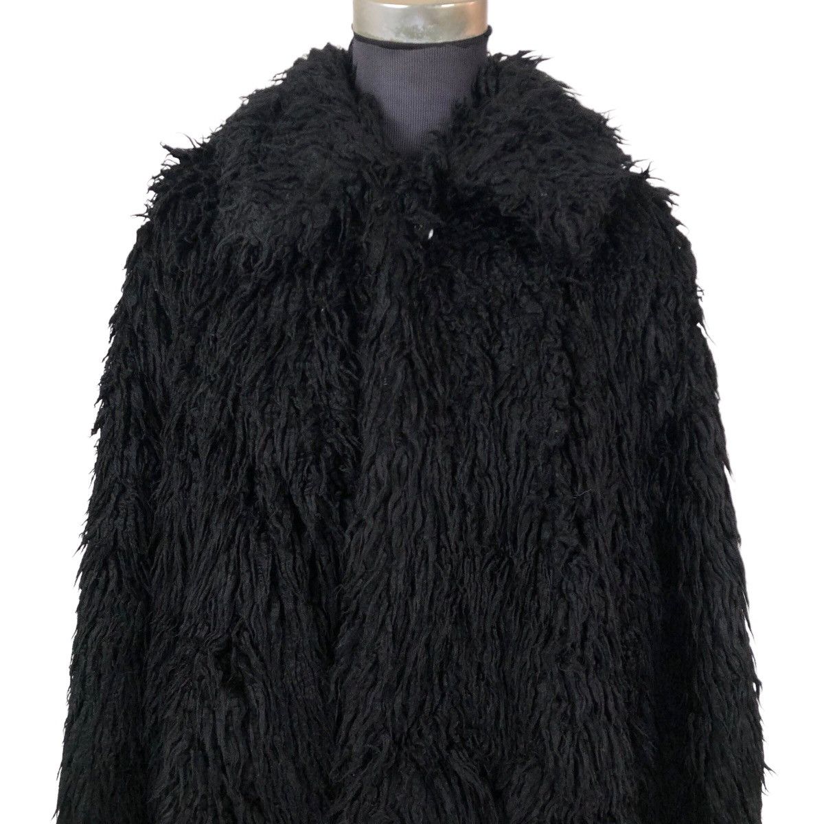 Comme des Garcons Vintage 90s Tricot Comme Des AD1993 Faux Fur Coat TC-040060 Size ONE SIZE - 20 Thumbnail