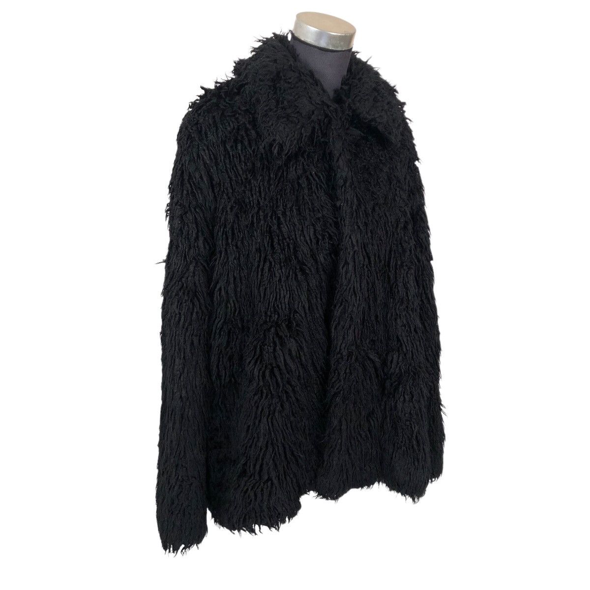 Comme des Garcons Vintage 90s Tricot Comme Des AD1993 Faux Fur Coat TC-040060 Size ONE SIZE - 3 Thumbnail