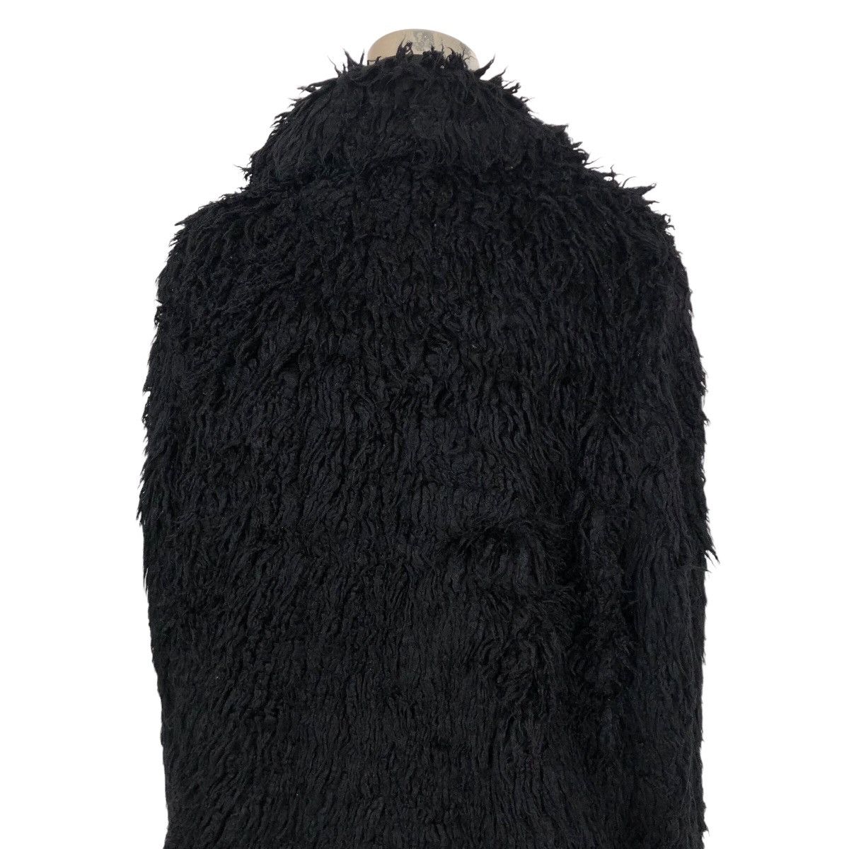 Comme des Garcons Vintage 90s Tricot Comme Des AD1993 Faux Fur Coat TC-040060 Size ONE SIZE - 8 Thumbnail