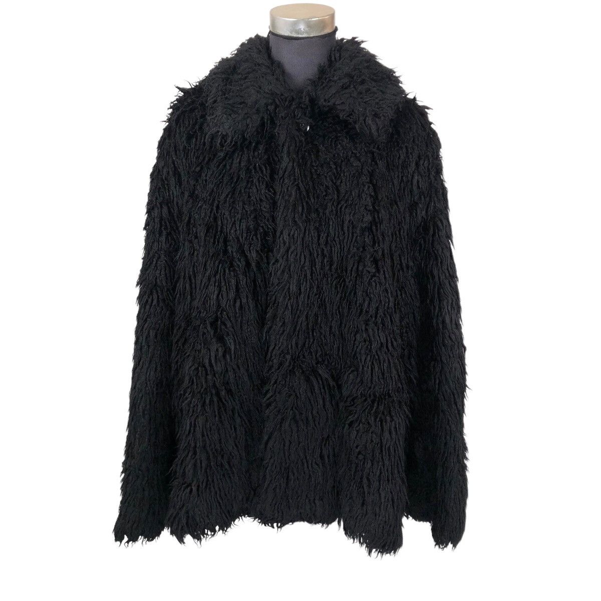 Comme des Garcons Vintage 90s Tricot Comme Des AD1993 Faux Fur Coat TC-040060 Size ONE SIZE - 2 Thumbnail