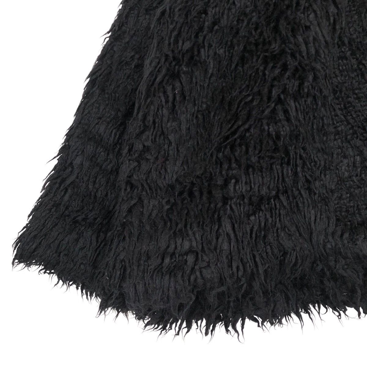 Comme des Garcons Vintage 90s Tricot Comme Des AD1993 Faux Fur Coat TC-040060 Size ONE SIZE - 17 Thumbnail