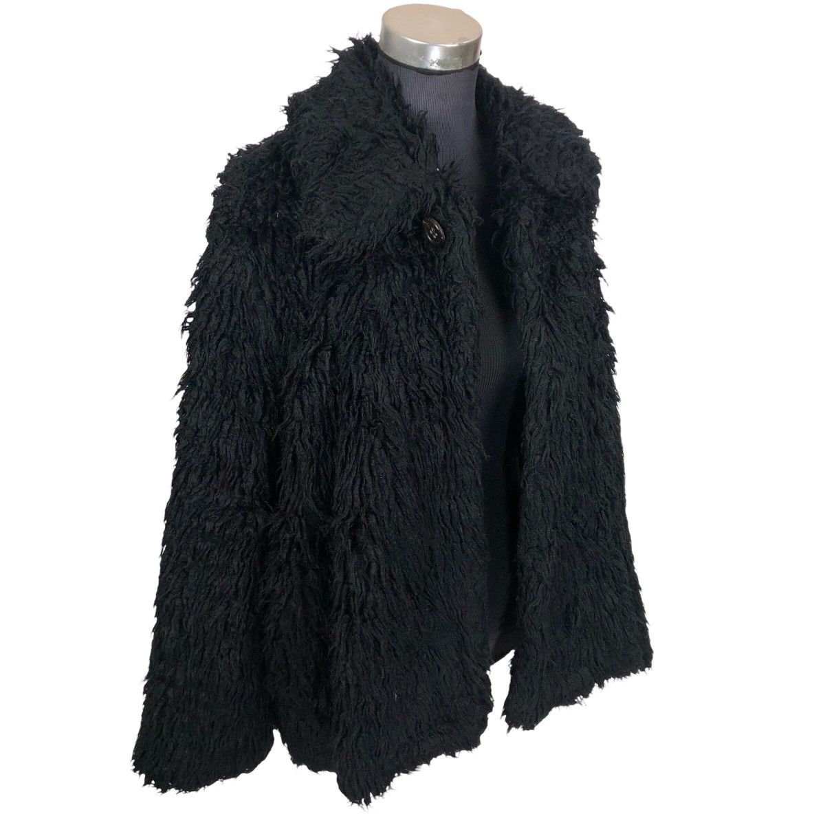 Comme des Garcons Vintage 90s Tricot Comme Des AD1993 Faux Fur Coat TC-040060 Size ONE SIZE - 1 Thumbnail