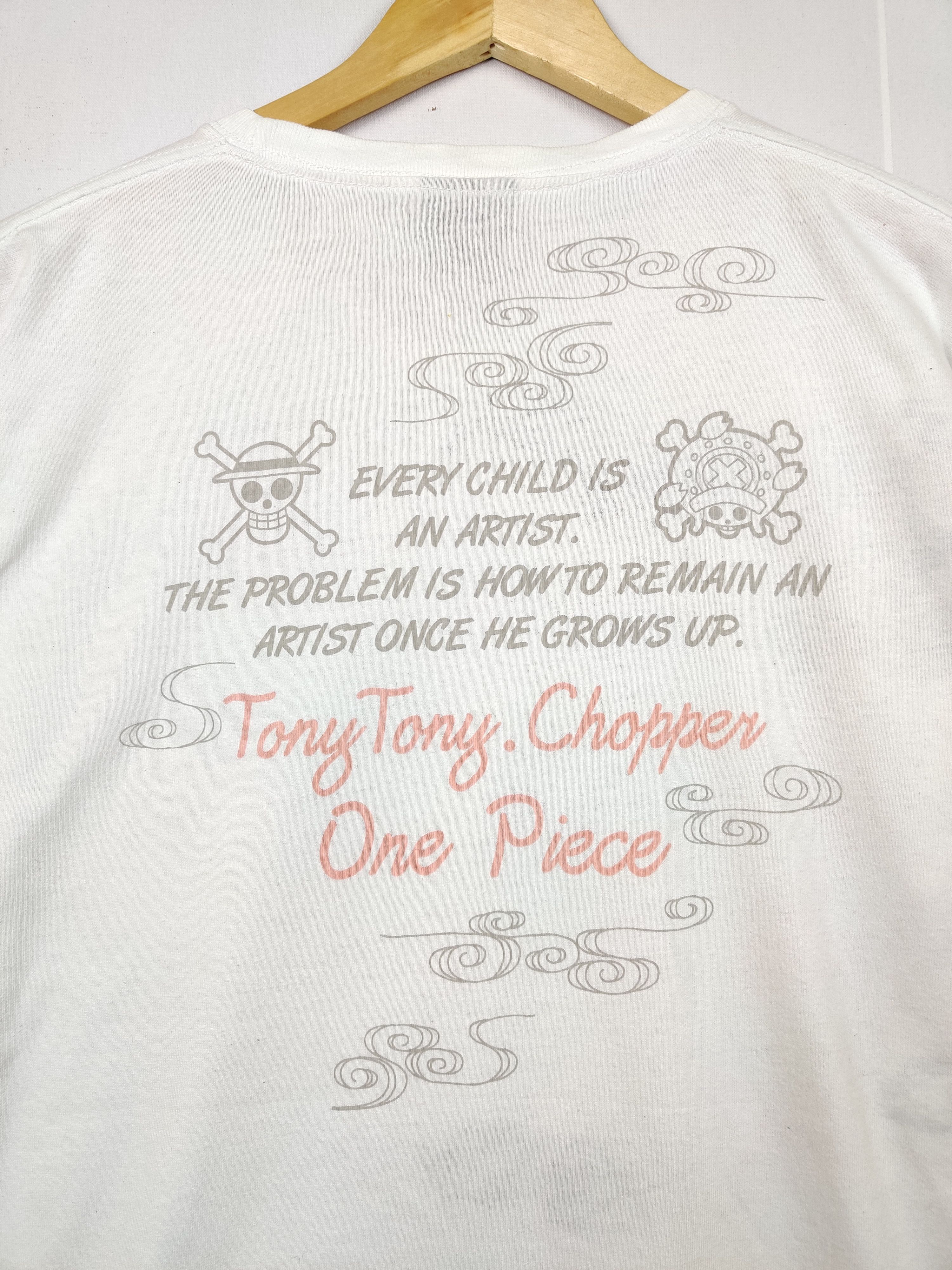 One Piece Vintage One Piece Tony Tony Chopper Anima Tee Tshirt Size US L / EU 52-54 / 3 - 11 Thumbnail