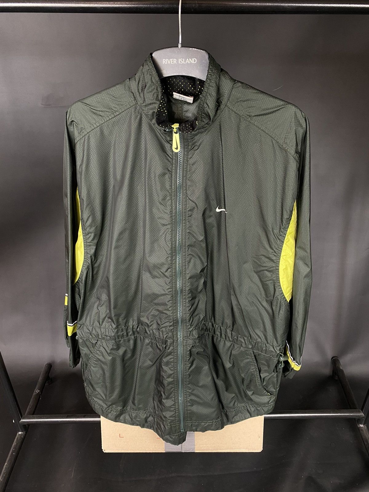VTG Nike Windbreaker green Full Zip Polyester