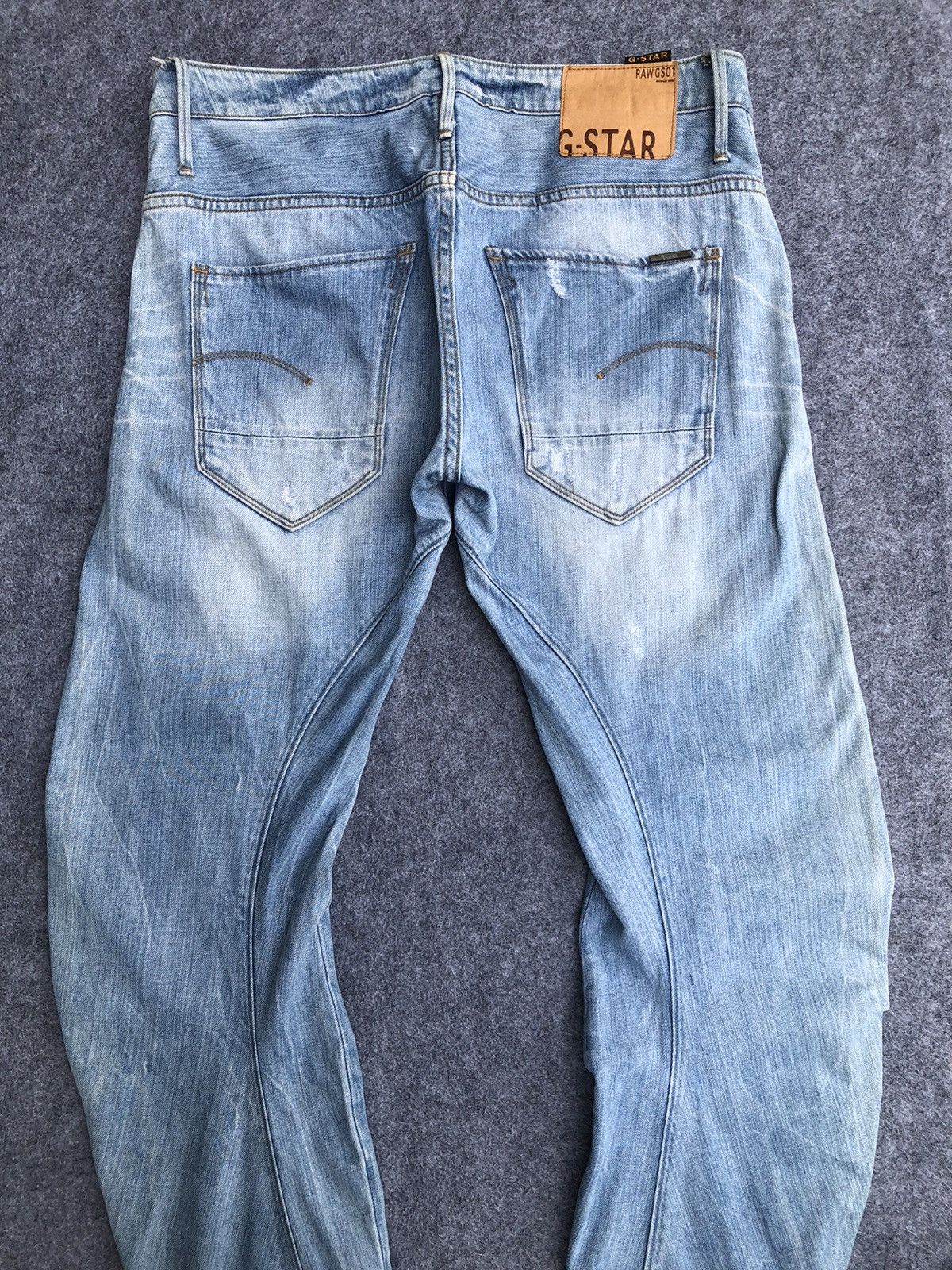 G-Star Rare🔥G Star Raw Denim Jeans Size US 35 - 5 Thumbnail