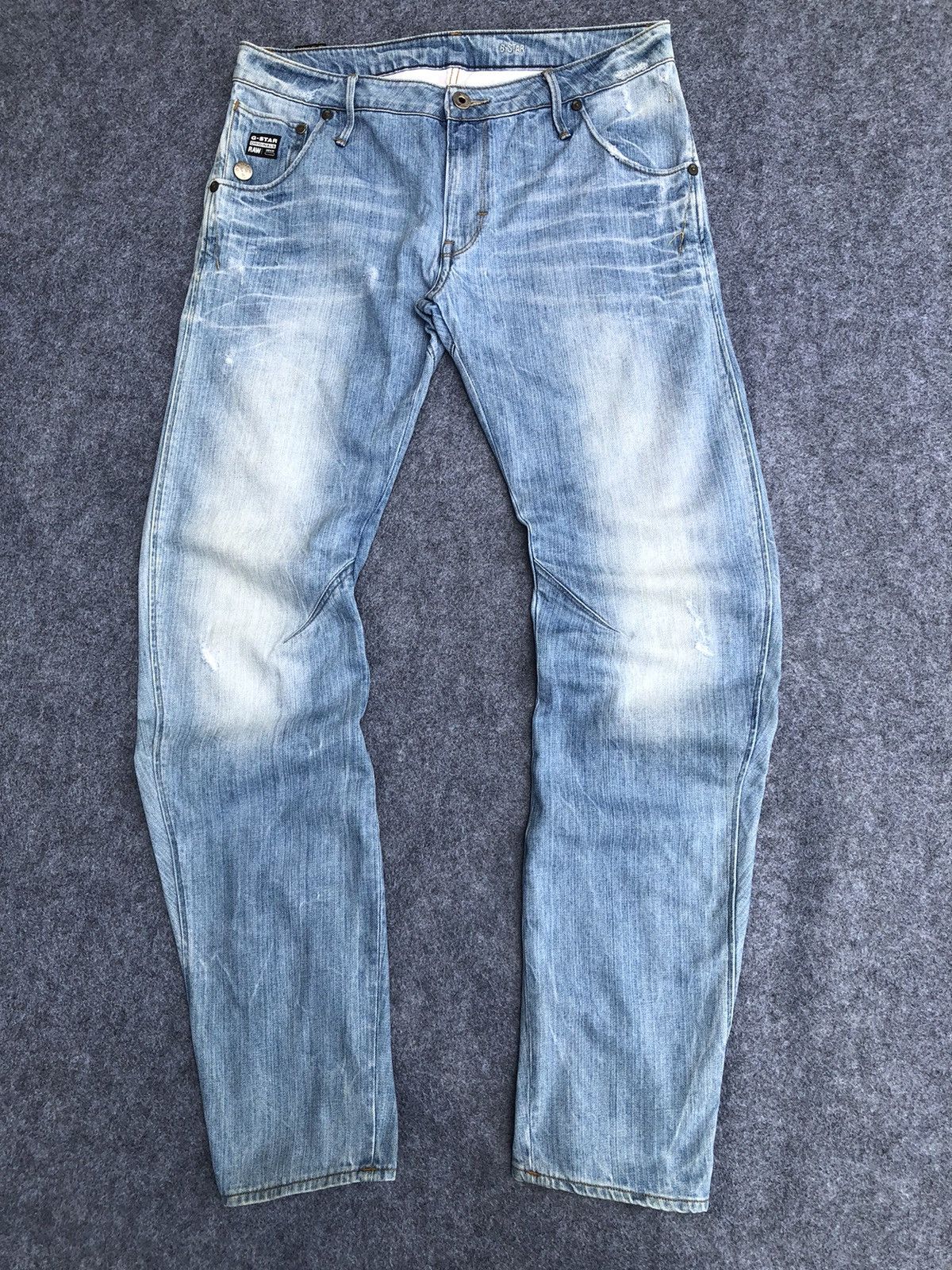 G-Star Rare🔥G Star Raw Denim Jeans Size US 35 - 2 Thumbnail