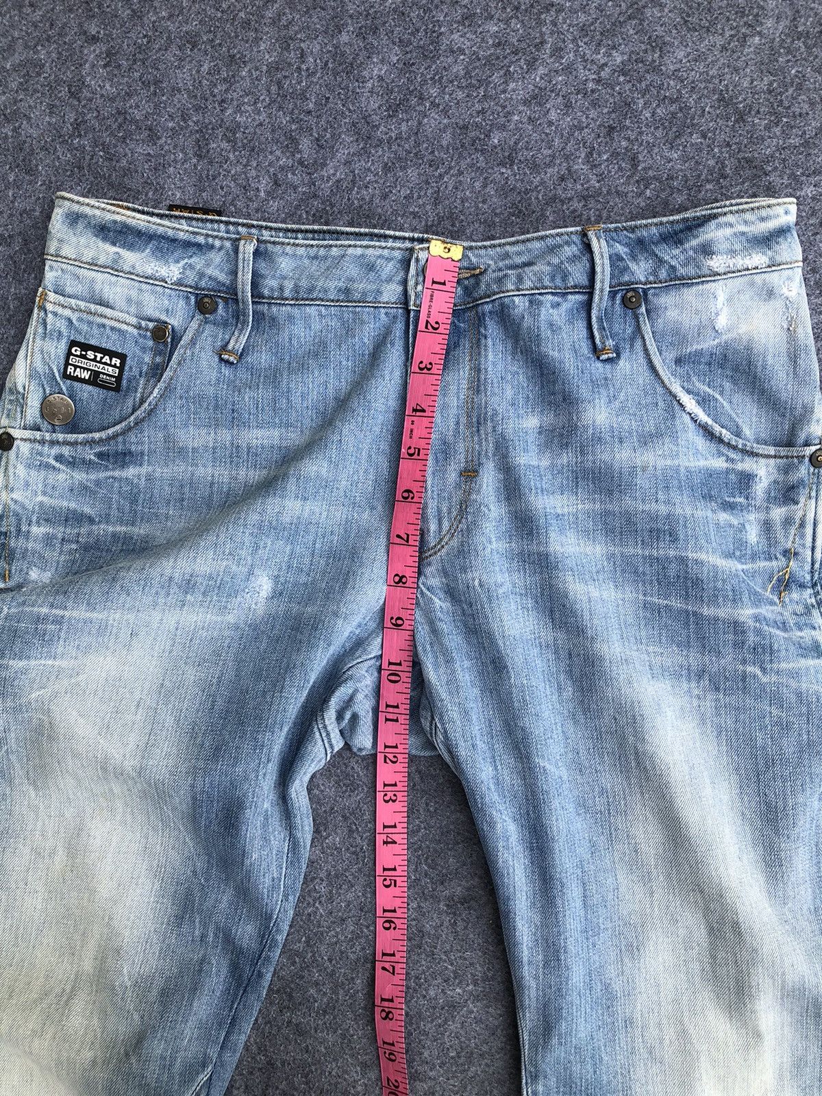 G-Star Rare🔥G Star Raw Denim Jeans Size US 35 - 16 Thumbnail