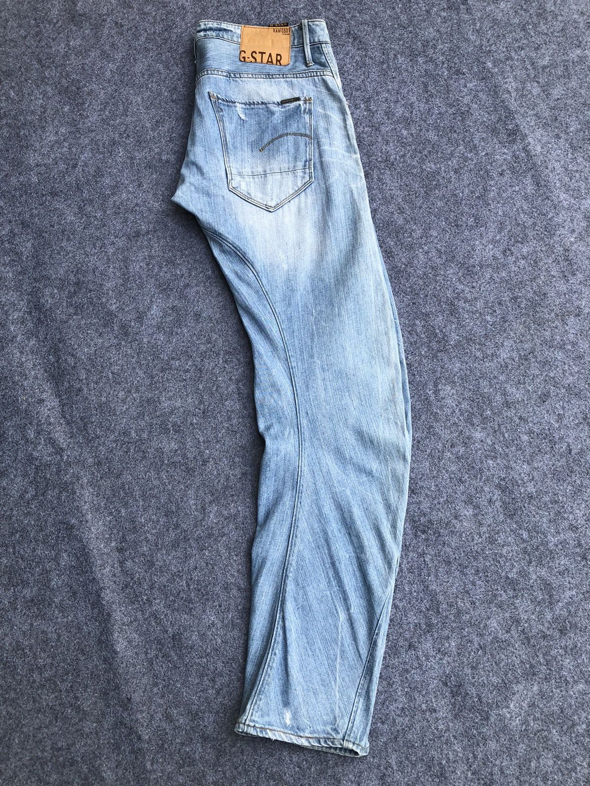 G-Star Rare🔥G Star Raw Denim Jeans Size US 35 - 8 Thumbnail