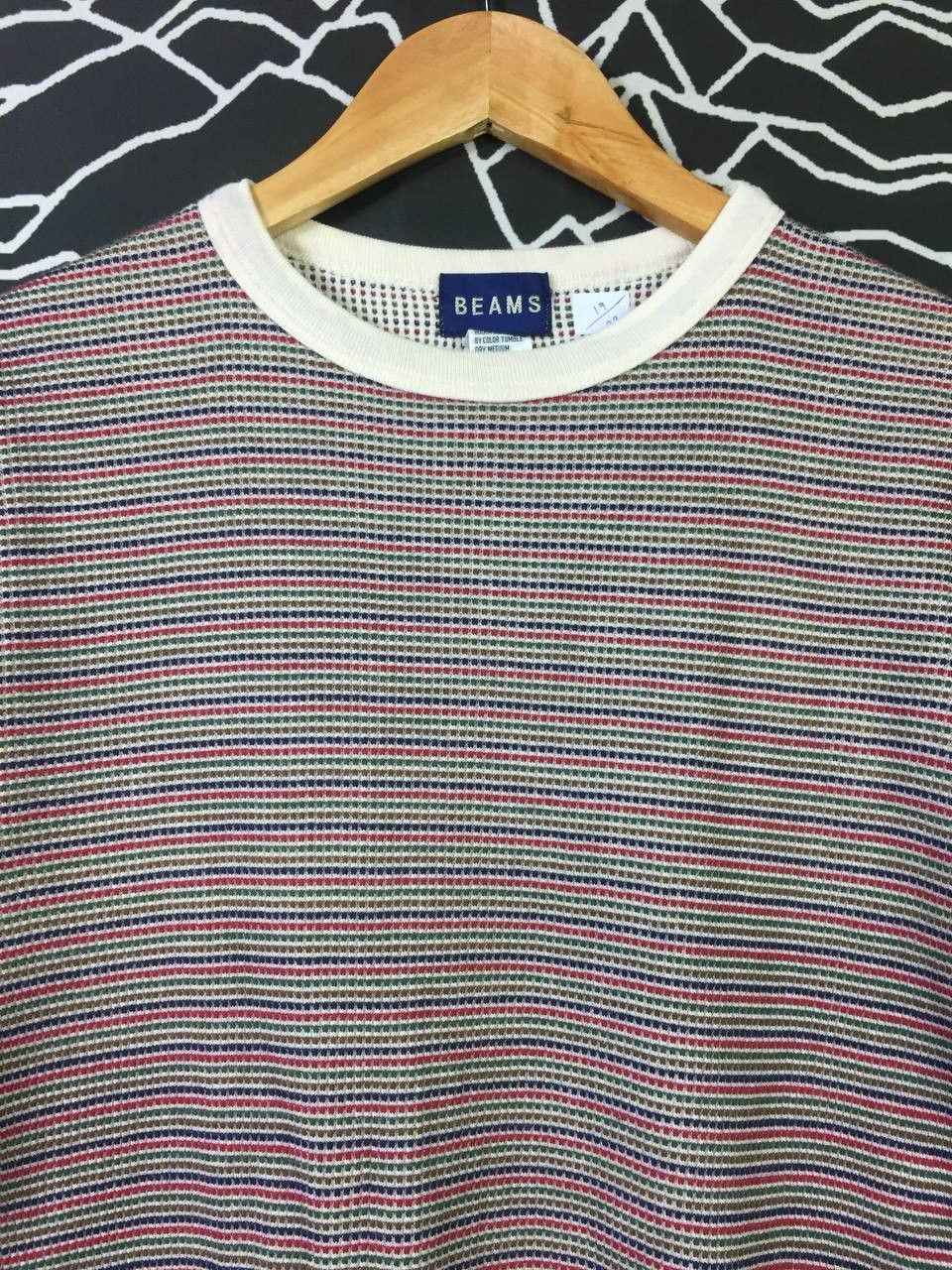 Beams Plus BEAMS Japanese Brand Casual Stripe Tee Size US M / EU 48-50 / 2 - 3 Thumbnail