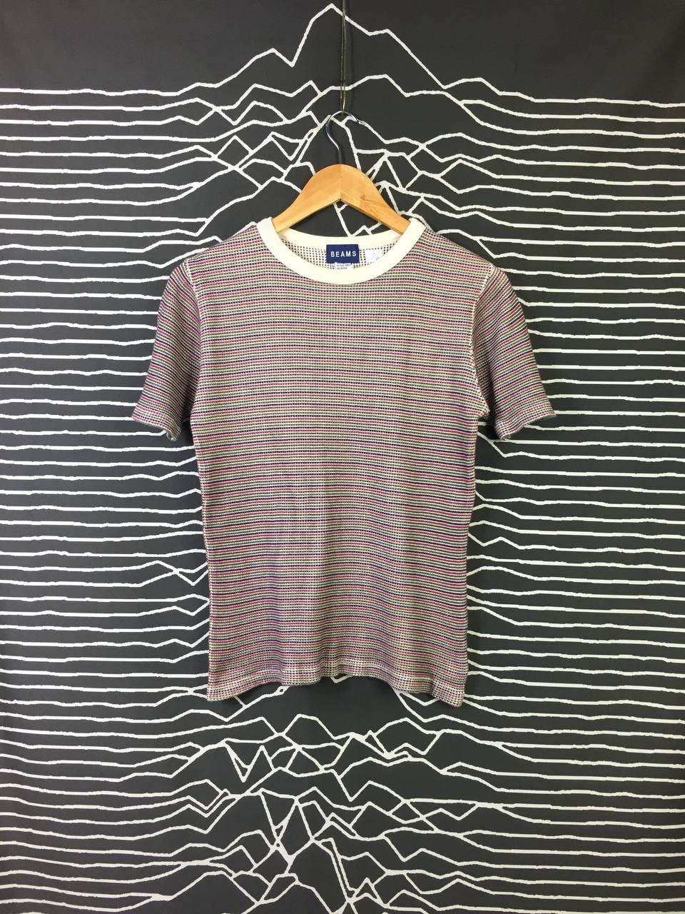 Beams Plus BEAMS Japanese Brand Casual Stripe Tee Size US M / EU 48-50 / 2 - 2 Thumbnail