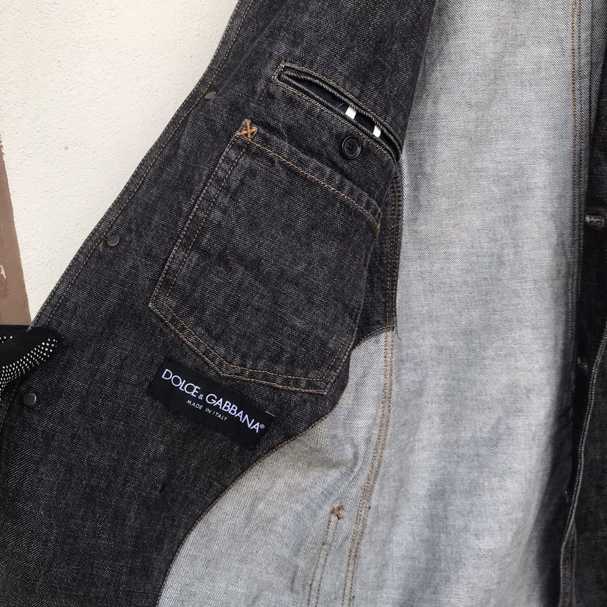 Dolce & Gabbana Dolce & Gabbana Denim mid jacket Size US S / EU 44-46 / 1 - 12 Thumbnail