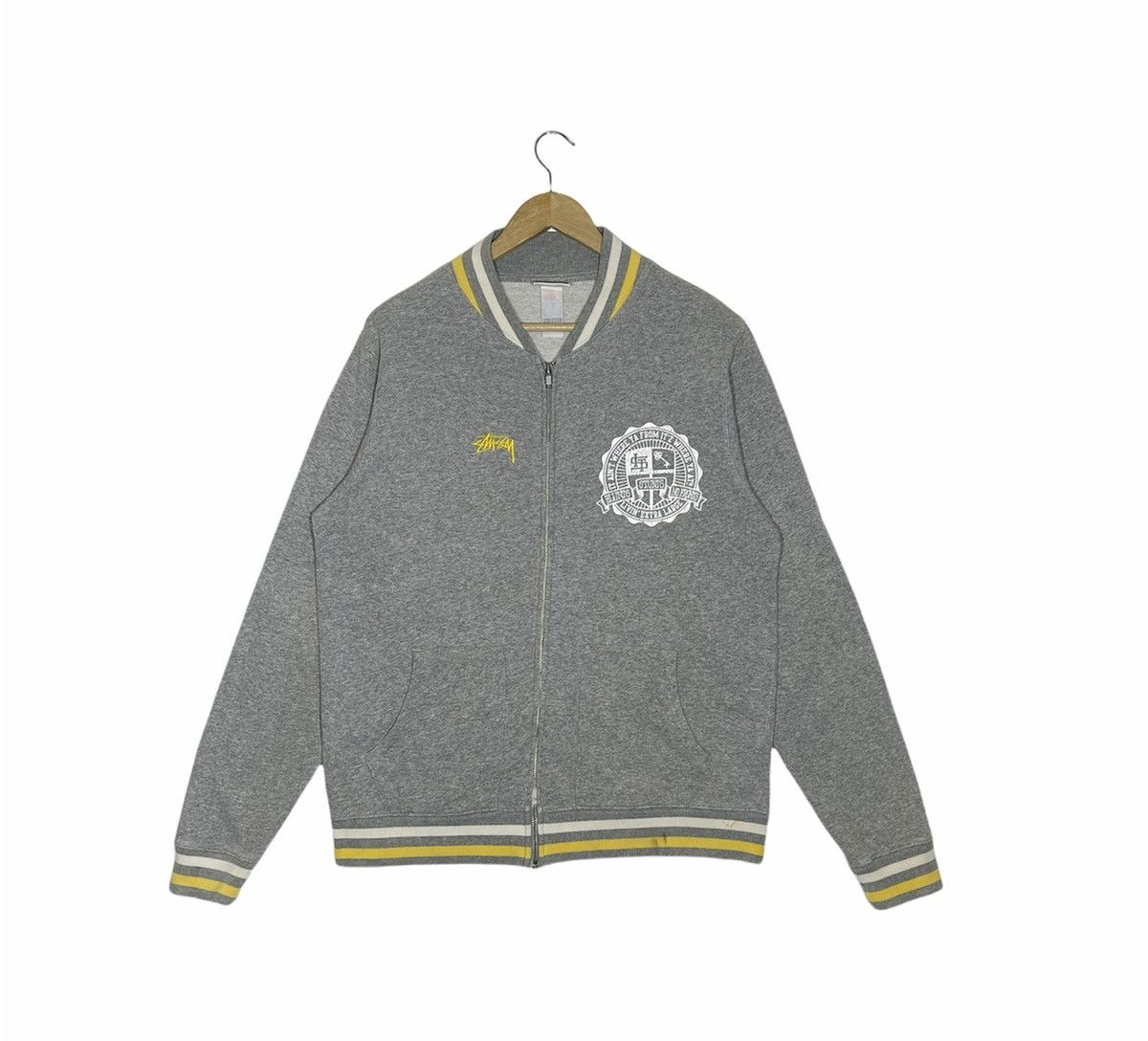 Stussy Stussy varsity International Tribe sweater varsity jacket Size US M / EU 48-50 / 2 - 1 Thumbnail