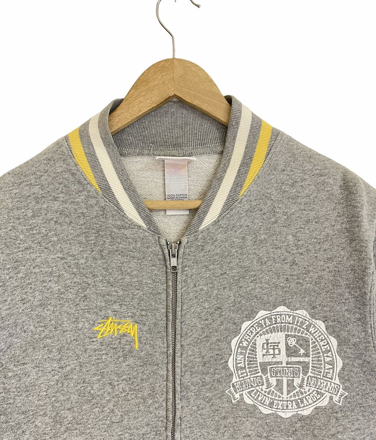 Stussy Stussy varsity International Tribe sweater varsity jacket Size US M / EU 48-50 / 2 - 5 Thumbnail