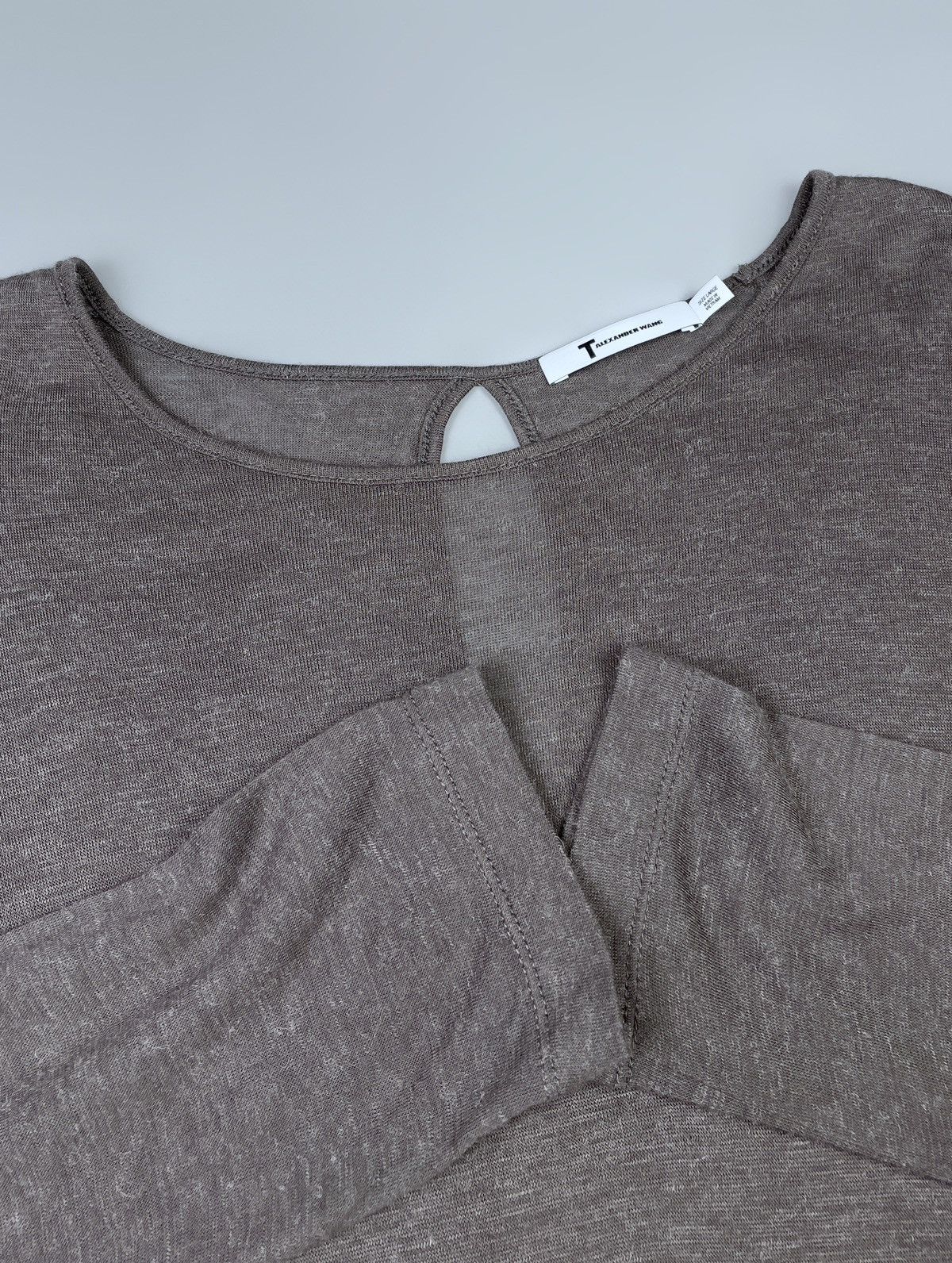T by Alexander Wang Women's T Alexander Wang Wool Acrylic LS T-Shirt Size L Size L / US 10 / IT 46 - 5 Thumbnail