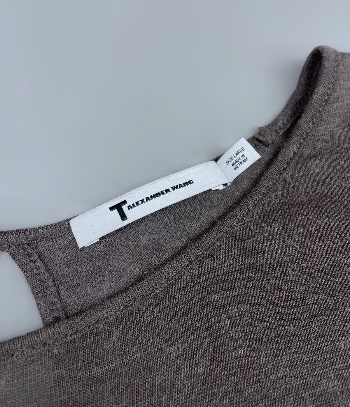 T by Alexander Wang Women's T Alexander Wang Wool Acrylic LS T-Shirt Size L Size L / US 10 / IT 46 - 6 Thumbnail