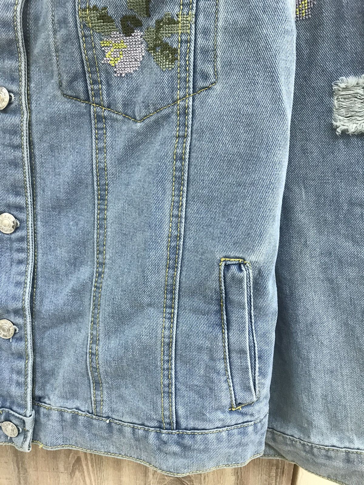 Vintage Vintage Art Denim Jacket Size M / US 6-8 / IT 42-44 - 8 Thumbnail