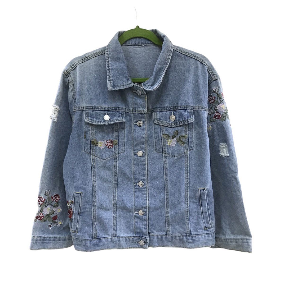 Vintage Vintage Art Denim Jacket Size M / US 6-8 / IT 42-44 - 1 Thumbnail