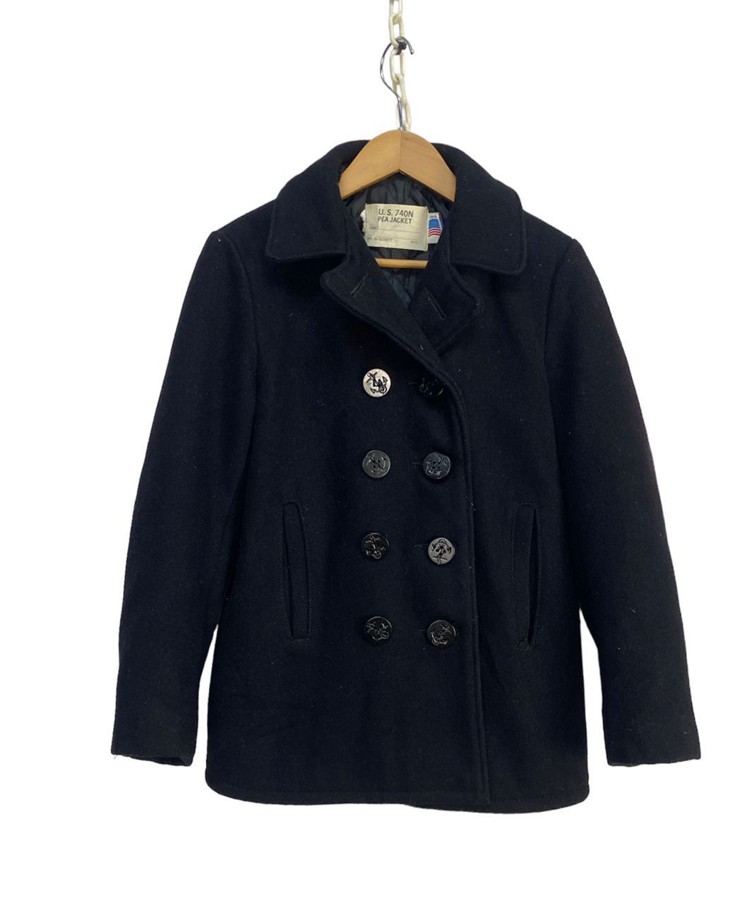 Vintage u.s 740N pea jacket by Schott