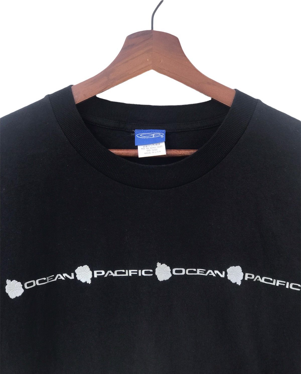 Ocean Pacific Ocean Pasific Black T-Shirt USA Size US L / EU 52-54 / 3 - 3 Thumbnail
