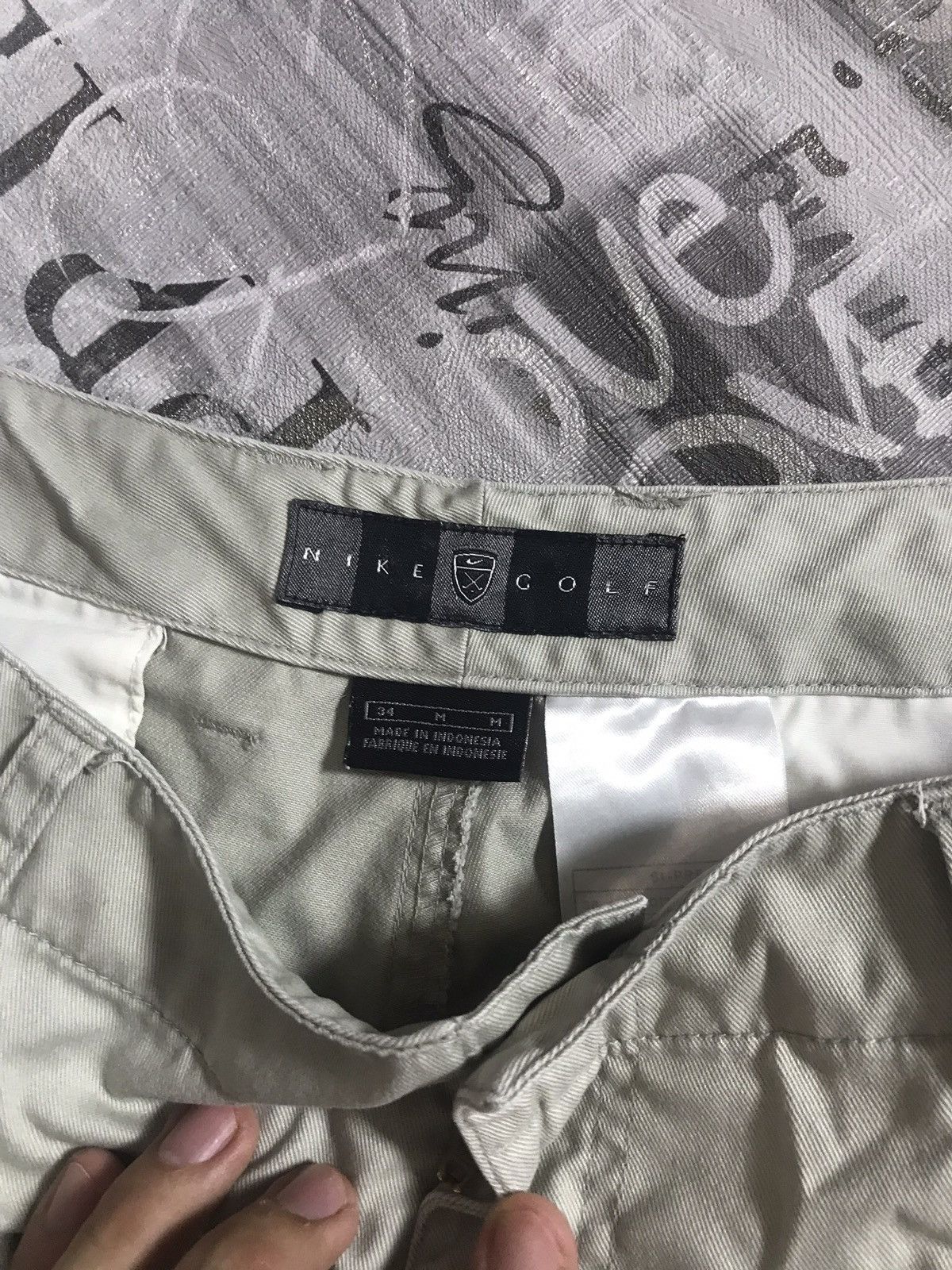 Vintage Vintage Nike golf cargo shorts Size US 34 / EU 50 - 4 Thumbnail