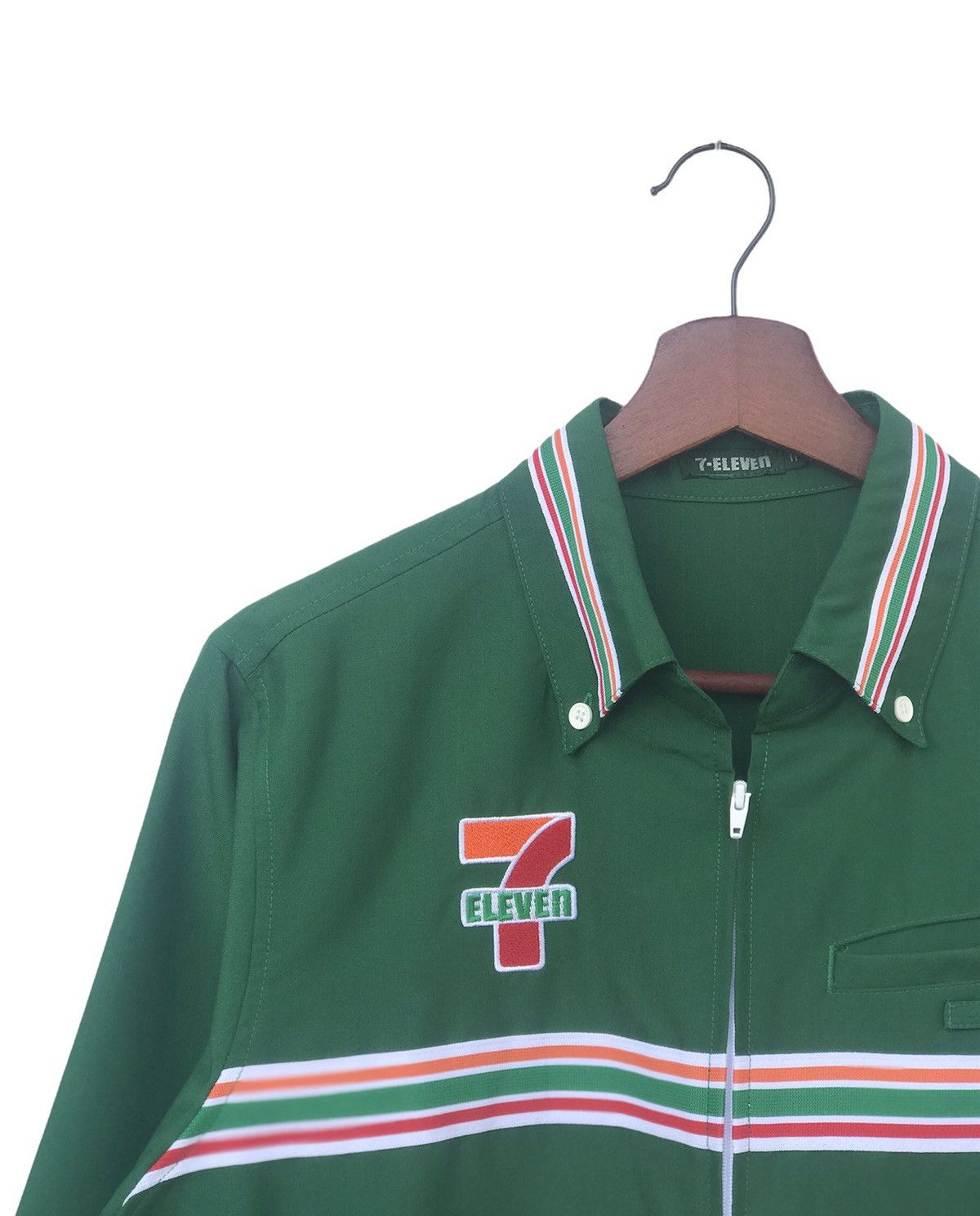 11.11 / eleven eleven × Japanese Brand × Uniform Wares Vintage Seven Eleven Jacket Uniform Size US M / EU 48-50 / 2 - 2 Thumbnail
