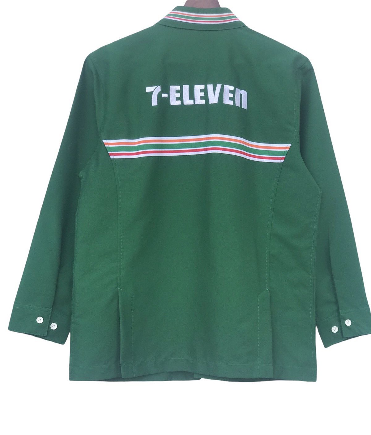11.11 / eleven eleven × Japanese Brand × Uniform Wares Vintage Seven Eleven Jacket Uniform Size US M / EU 48-50 / 2 - 7 Thumbnail