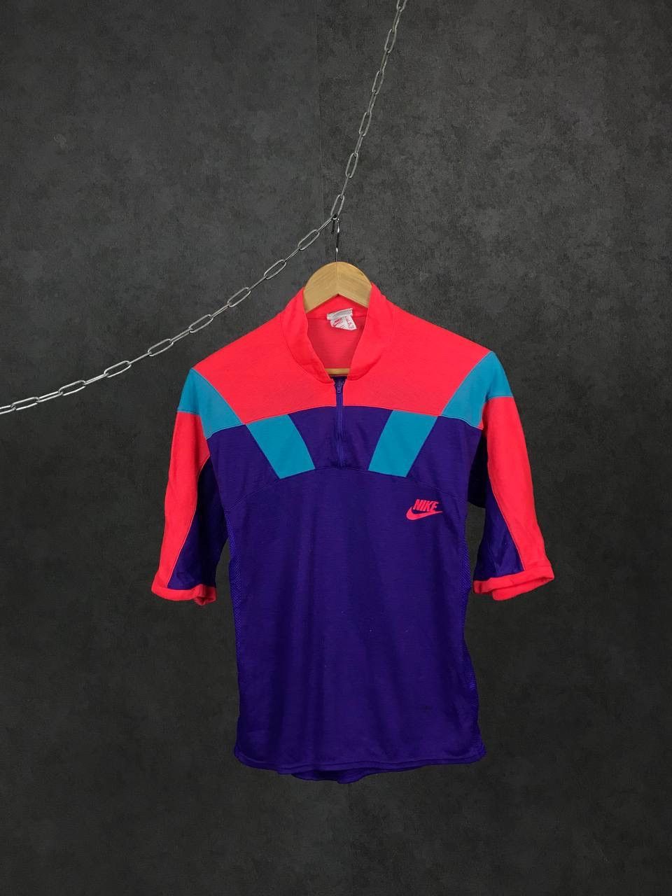 Nike Nike swoosh vintage cycle made in USA tee Size US M / EU 48-50 / 2 - 1 Thumbnail