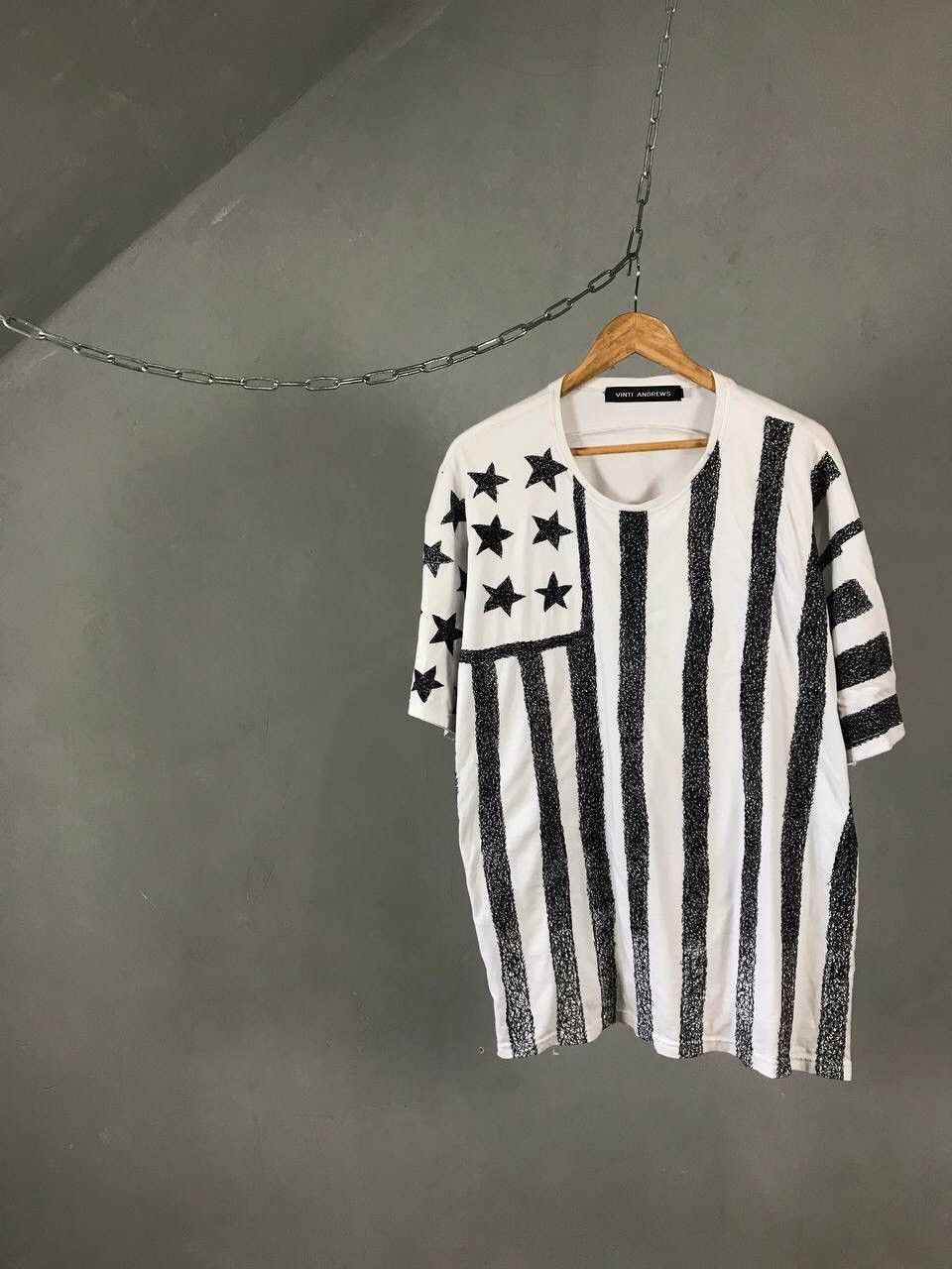 Designer × Vinti Andrews Vinti Andrews Luxury Designer Street Fashion Tee Size US M / EU 48-50 / 2 - 1 Thumbnail