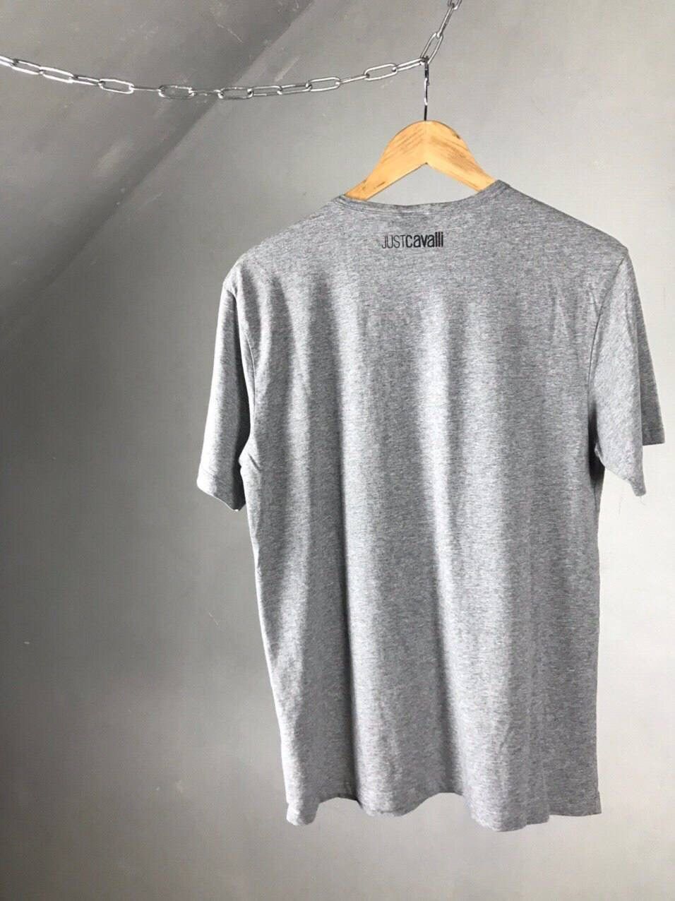Designer × Just Cavalli Just Cavalli luxury gray tee Size US M / EU 48-50 / 2 - 5 Thumbnail