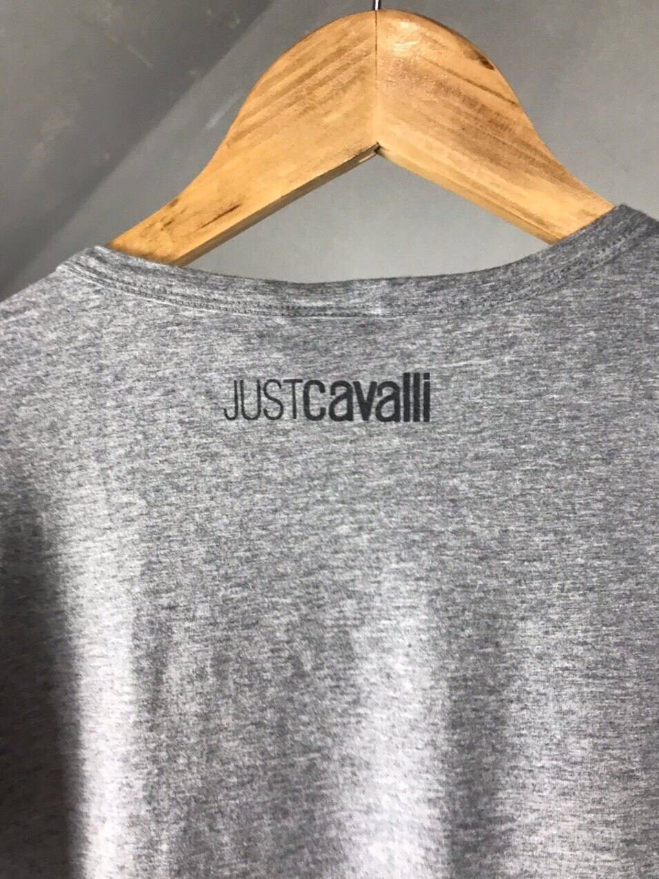Designer × Just Cavalli Just Cavalli luxury gray tee Size US M / EU 48-50 / 2 - 6 Thumbnail