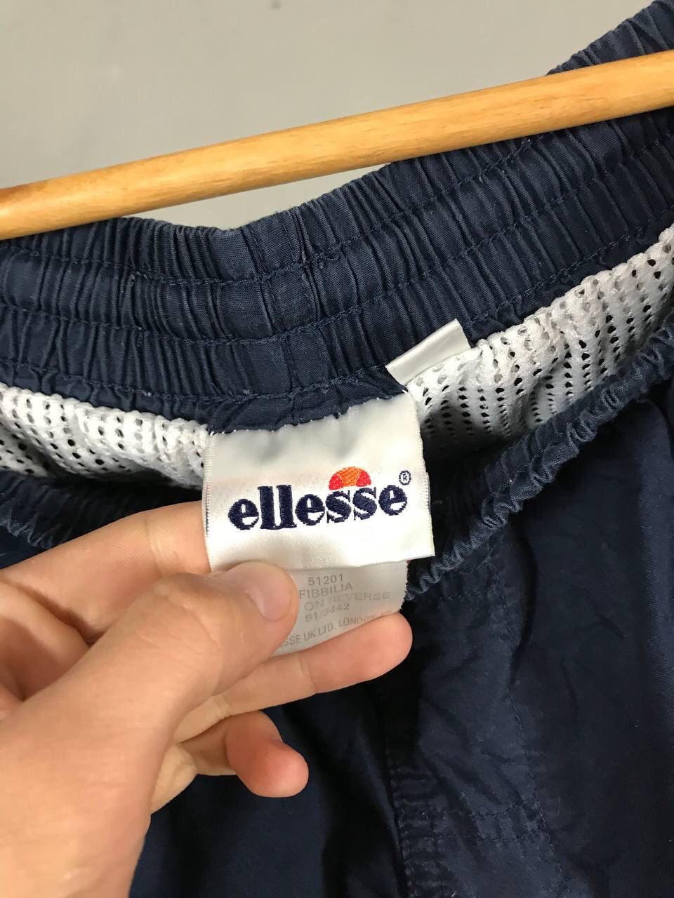 Ellesse Ellesse Vintage Sportwear Navy Blue Shorts Size US 34 / EU 50 - 5 Thumbnail