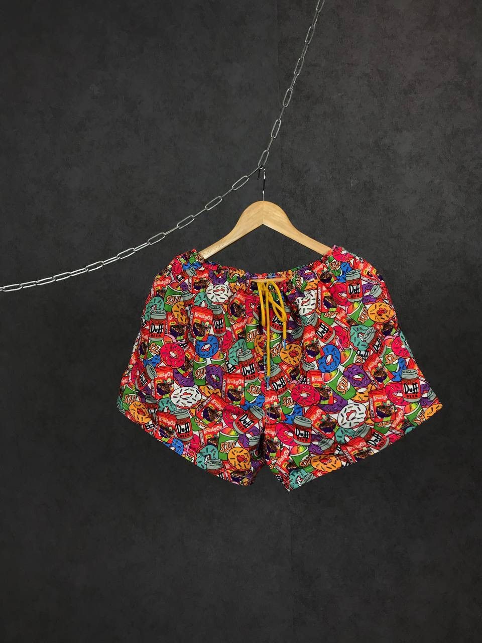 The Simpsons The Simpsons crazy multicolor overprinted shorts Size US 36 / EU 52 - 1 Thumbnail